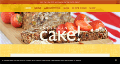 Desktop Screenshot of includingcake.com
